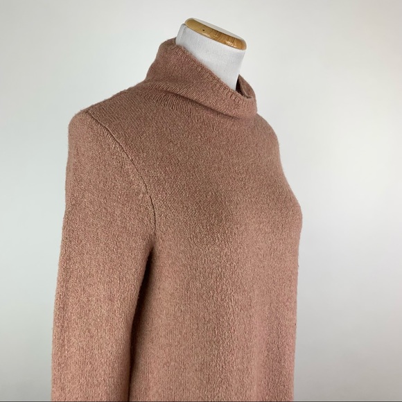 J. Jill Dusty Rose Funnel Neck Sweater Small - Picture 5 of 13